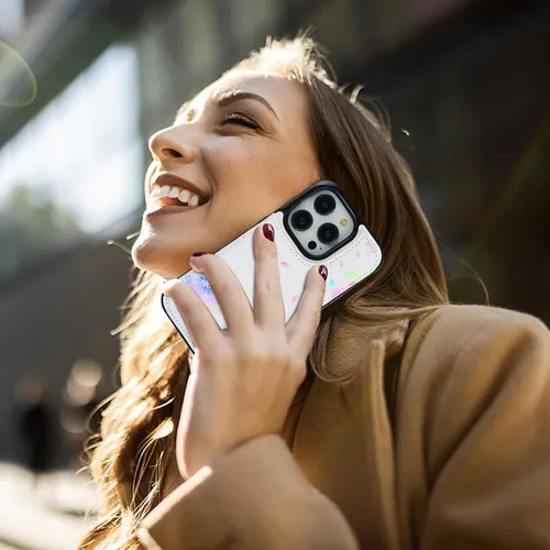 Miniatura 6 de HAOPINSH Funda tipo cartera para iPhone 14 Pro con tarjetero, patrón de flores pálidas en la parte trasera, de piel sintética, con ranuras para Flor