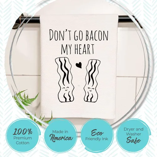 Miniatura 2 de Moonlight Makers Soft Cotton Waffle Design Hand Towel, Bathroom/Kitchen Farmhouse Decor, Cute Gift, BOHO, Stocking Stuffer (Fold in the Cheese)