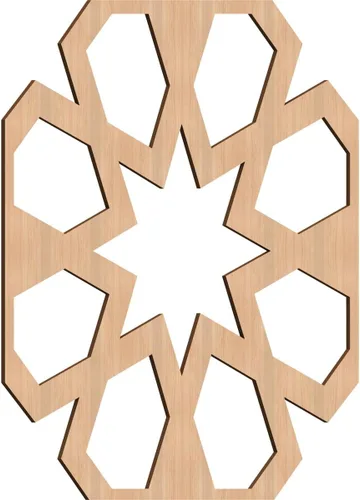 Miniatura 37 de Jackson Decorative Fretwork Wood Wall Panels, Large, 23 3/8" W x 23 3/8" H x 1/4" T, Cherry