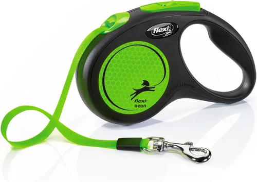 Miniatura 14 de Flexi - Correa retráctil de 5 m para perros de hasta 15kgs, pequeña, azul neón