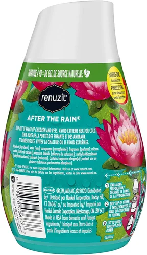 Miniatura 3 de Renuzit - 1716906 03663 Ambientador ajustable, aroma After the Rain, sólido, 7 oz (caja de 12)