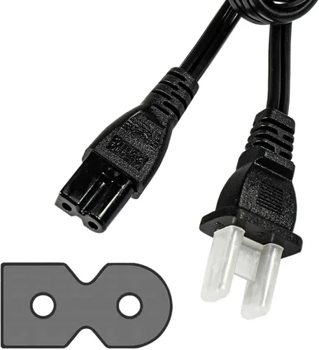 Miniatura 2 de HQRP Cable de alimentación de CA compatible con VIZIO E-Series E420D-A0 E420DA0 E420i-A1 E420iA1 E420i-B0 E420iB0 E480-B2 E480B2 E480i-B2 E480iB2