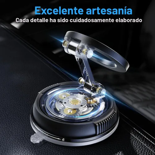 Miniatura 7 de ANDERY Soporte para teléfono de coche para Magsafe [78+LBS de succión más fuerte y 2400gf magnético] Montura de teléfono de coche ajustable en 360°