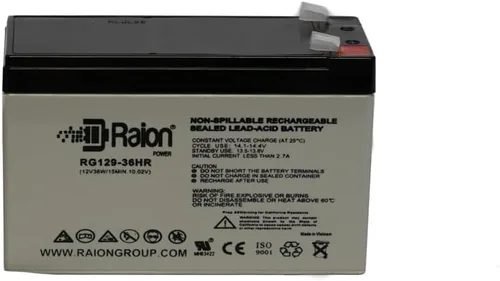 Miniatura 3 de Raion Power RG129-36HR 12V 9Ah Compatible Replacement High Rate Discharge Rechargeable UPS Battery for Powerware PW5115 750-2 Pack