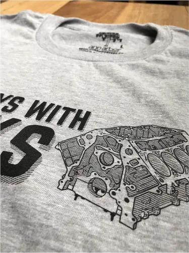 Miniatura 5 de Camiseta para hombre Still Plays with Blocks Divertida camiseta de reparación de camiones mecánico de motor para hombre