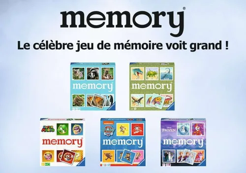 Miniatura 5 de Ravensburger Juego de memoria de dinosaurios: divertido y rápido juego de cerebro para niños de 3 años en adelante, imágenes vibrantes