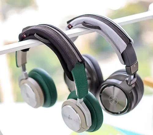 Miniatura 6 de Protector de cojín de repuesto para Bose, ATH, V-Moda Crossfade LP, Sony, Beats, funda para diadema de auriculares, color negro (negro)