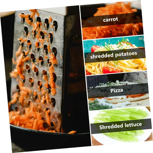 Miniatura 7 de Rallador de cuatro lados para cocina, cortador de alimentos, triturador de alimentos vegetales, trituradora de verduras, trituradora de verduras