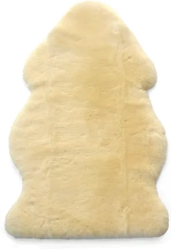 Miniatura 2 de Woolino Alfombra con base de piel de oveja, 100% piel de cordero australiana natural para bebé, lana merina lujosamente suave, grande, uso en 4