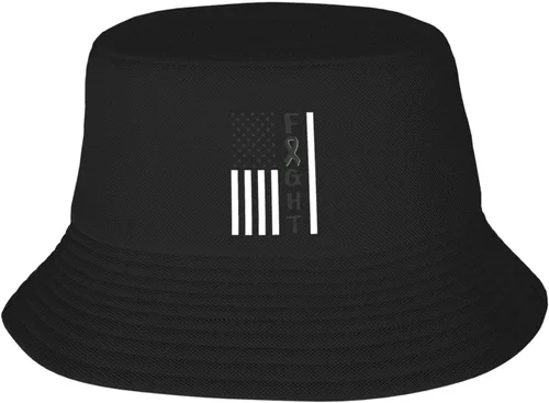 Miniatura 11 de Sombrero de pescador de verano para hombres, mujeres y adolescentes, sombrero de sol ligero y plegable Concientización sobre la depresión