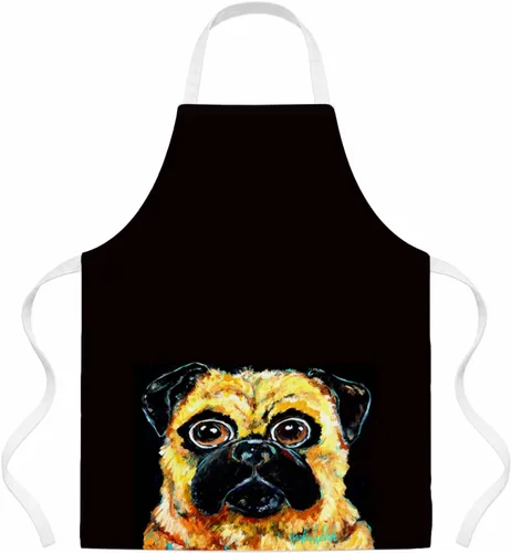 Miniatura 16 de Caroline's Treasures Apron Cooking Kitchen Server Baking Crafts Gardening for Adult Women Men, Unisex, Large, Multicolor
