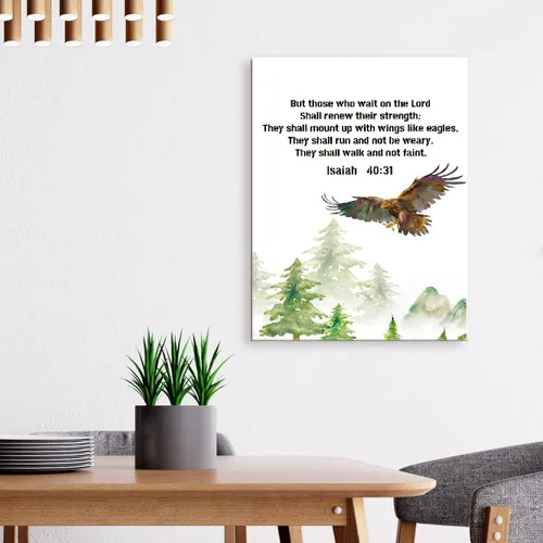 Miniatura 3 de Lienzo decorativo para pared con texto en inglés "God Says You Are", con versículos bíblicos inspiradores para mujeres y niñas, decoración de pared