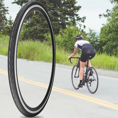Miniatura 7 de 700 X 23C/700 X 25C/700 X 28C/700 X 35C Neumático de bicicleta plegable Neumáticos de repuesto para bicicleta de carretera 700 x 28C 60TPI