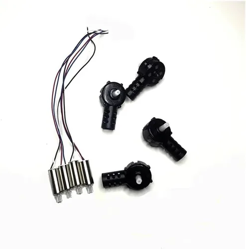 Miniatura 2 de Ajuste para E88 S89 K3 LS878 S85 P5-Pro RC Drone Accesorios para FPV P5 Pro K3 Avión Plegable Quadrotor Piezas de repuesto Motores Motor Gear Base