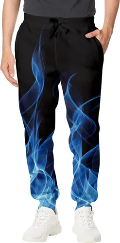 Novedosos pantalones deportivos unisex con gráficos 3D de novedad, pantalones deportivos holgados y frescos S-XXL