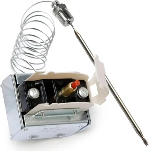Miniatura 4 de Termostato de interruptor de límite alto PP10084 para freidora Pitco, rosca MPT de 1/4", termostato de seguridad de límite alto de 450°F/449.6 °F