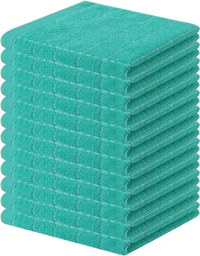 Miniatura 176 de Homaxy Paños de cocina 100% algodón de felpa, toallas de cocina ultra suaves y absorbentes para la cocina, adecuadas para secar y lavar platos