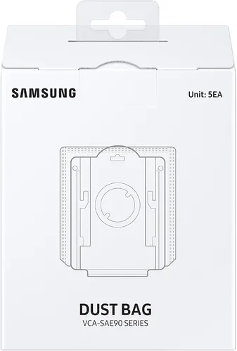 Miniatura 6 de SAMSUNG Bolsas de polvo Clean Station, paquete de 5 bolsas de repuesto para aspiradoras inalámbricas Jet Stick, solución higiénica de limpieza