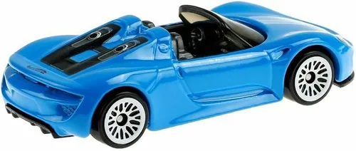Miniatura 5 de Hot Wheels 2020 Porsche 918 Spyder, azul 94/250