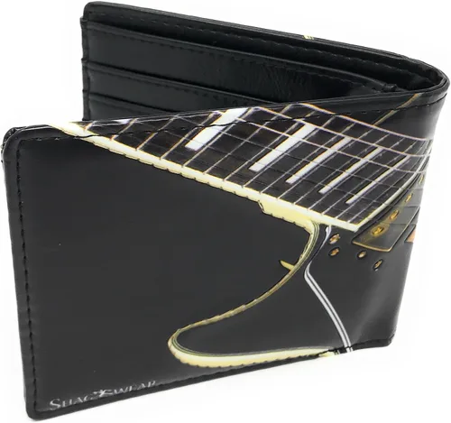 Miniatura 3 de Shag Wear Cartera plegable de guitarra para hombre, guitarra eléctrica, Moderno