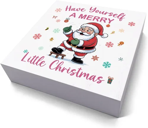 Miniatura 2 de HEYBIG - Regalos de Navidad, ten una Feliz Navidad para mujeres, hermana, hija, para amigos, mejores colegas, regalos para el hogar, baño, oficina