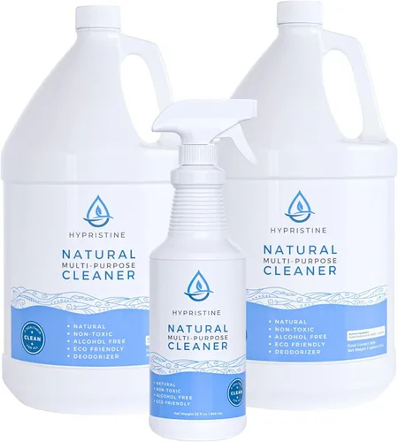 HYPRISTINE PURE Spray de Ácido Hipocloroso, Limpiador Multiusos, Vida Útil Superior, 0% Blanqueador, 0% Alcohol, Seguro para Contacto con Alimentos,