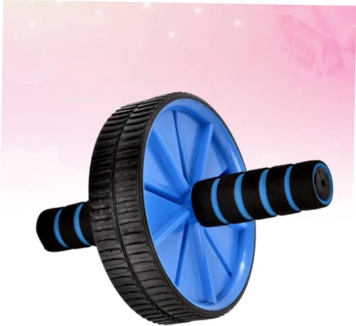 Miniatura 5 de Rueda de rodillo abdominal para ejercicio abdominal, para entrenamiento de núcleo, rebote automático, rueda abdominal, silencio abdominal