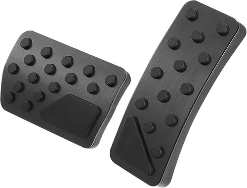 X AUTOHAUX 1 juego de pastillas de pedal de freno de acelerador de gas para Jeep Grand Cherokee para Dodge Durango 2011-2021 negro