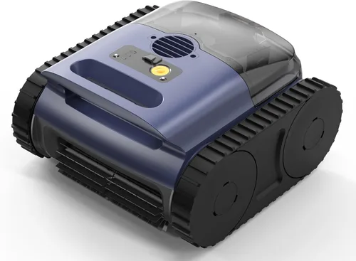 Aspiradora robótica inalámbrica SAT 25 para piscina, navegación por sonar AI, tiempo de ejecución de 180 minutos, limpiador automático de escalada