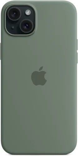 Miniatura 4 de Apple Funda de silicona para iPhone 15 Plus con MagSafe - Cypress - MT183ZM/A