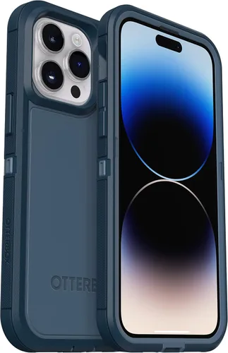 Miniatura 10 de OtterBox Funda para iPhone 14 Pro (solamente) Defender Series XT, color lavanda (púrpura/transparente), sin pantalla, resistente, se ajusta a
