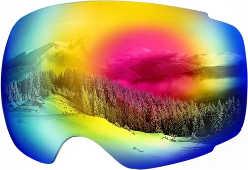 Miniatura 9 de OutdoorMaster Lentes de repuesto para gafas de esquí PRO - Más de 20 opciones Vlt 15% Azul