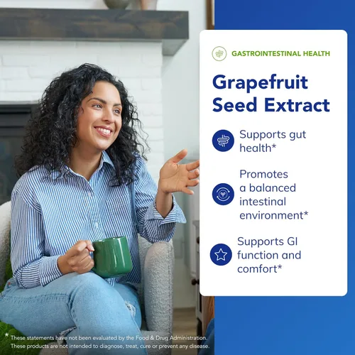 Miniatura 3 de Pure Encapsulations Extracto de semilla de pomelo Suplemento para apoyar el equilibrio de microorganismos intestinales y tracto gastrointestinal*