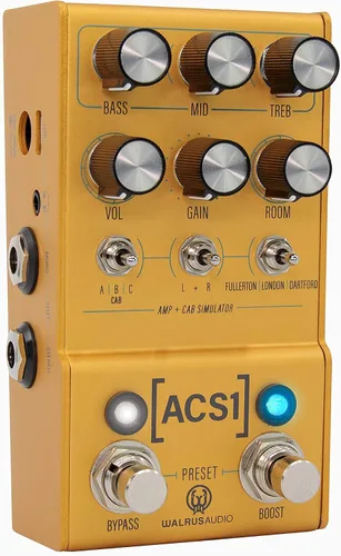 Miniatura 3 de Walrus Audio Simulador de amplificador y cabina ACS1 serie MAKO