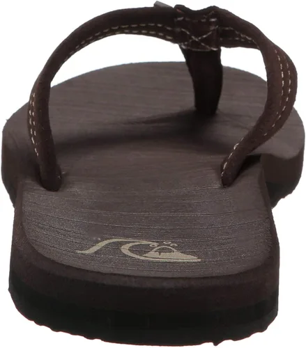 Miniatura 9 de Quiksilver Men's Carver Suede 3 Point Flip Flop Athletic Sandal