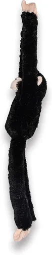 Miniatura 5 de Wild Republic - Peluche de chimpancé, mono de peluche, juguete de peluche, regalos para niños, colgante de 20 pulgadas, negro