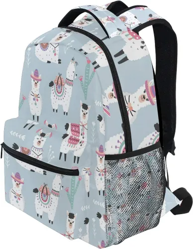 Miniatura 3 de senya Mochila escolar de piña rosa para estudiantes, adolescentes y niñas, Patrón 2, Mochilas Daypack