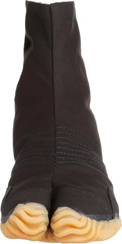 Miniatura 2 de MATSURI Jog 6 Botas Tabi de algodón negro para hombre, negro