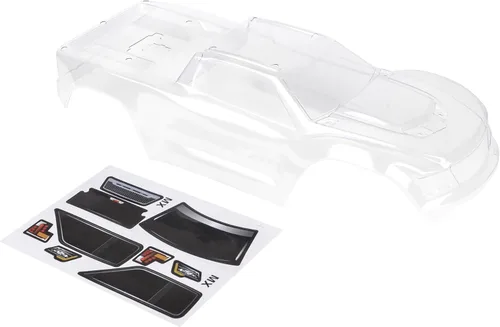 Carrocería personalizada compatible con V2 Maxx 1/10 4X4 4WD cubierta de carcasa de camión (transparente sin pintar)