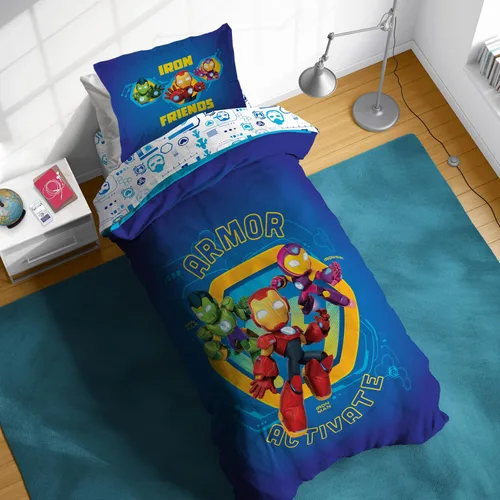 Miniatura 9 de Sunny Side Up Bluey & Friends - Juego de edredón tamaño completo, ropa de cama infantil de 7 piezas, incluye edredón, sábanas y funda de almohada