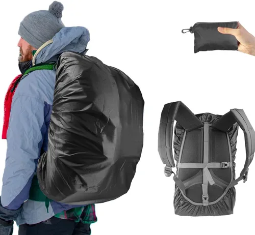 Frelaxy - Funda impermeable para mochila, nivel de impermeabilidad de 10000 mm, estructura multicapa ultrarresistente mejorada, correa con hebilla
