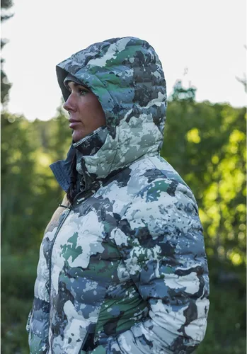 Miniatura 5 de Chaqueta aislante sintética Dunitas para mujer - Chaqueta de caza de camuflaje para mujer