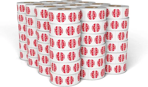 Miniatura 10 de Etiquetas selladas para entrega de alimentos a prueba de manipulaciones para frescura – 500 calcomanías adhesivas para entrega segura de alimentos