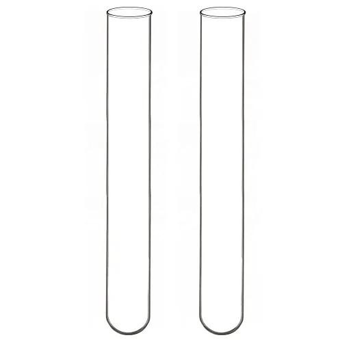 Miniatura 8 de Labasics Paquete de 15 tubos de ensayo de fondo redondo de vidrio borosilicato, 1.181 in de diámetro exterior x 6.496 in de longitud (paquete de 15)