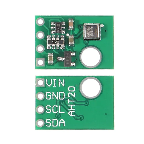 Miniatura 5 de UMLIFE 4 unids AHT20 I2C Sensor de temperatura y humedad Módulo de alta precisión Sensor de humedad Sonda DHT11 AHT10 Versión actualizada
