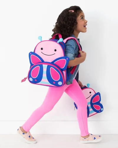 Miniatura 12 de Skip Hop - Mochila para preescolar, colección Zoo, para niños pequeños de 3 a 4 años, diseño de llama