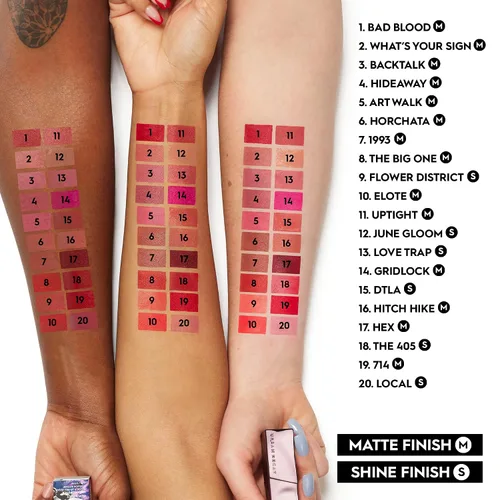 Miniatura 5 de URBAN DECAY Vice - Lápiz labial hidratante, crema de larga duración, acabado mate o brillante, fórmula cremosa, color labial hidratante con aloe