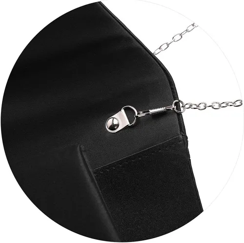 Miniatura 7 de Bolso de mano de noche para fiesta de graduación, elegante, formal, sobre de boda