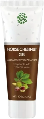 Bálsamo de Caballo Castañas Venas Varicosas Tratamiento para piernas Bálsamo para circulación y arañas vasculares 2.12oz (crema para piernas)