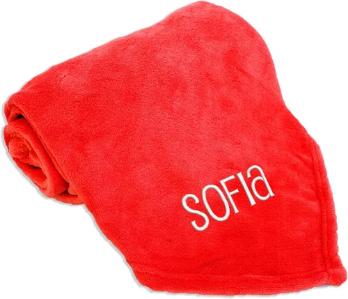 Miniatura 9 de Threadart Manta personalizada bordada con nombre súper suave y ultrasuave, manta de forro polar de 50 x 60 pulgadas, bordado personalizado incluido